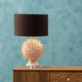 Picos Fabric Black Minimalist Table Lamp
