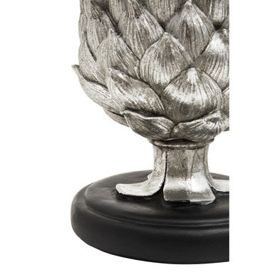 Boho Artichoke Fabric Black Bohemian Table Lamp