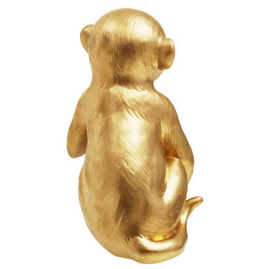 Boho Gold Monkey Table Lamp