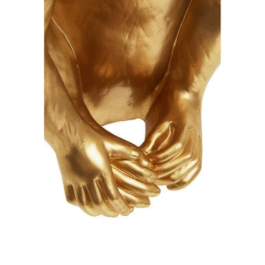 Boho Gold Monkey Table Lamp