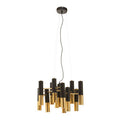 Drone Gold & Black Pendant Light