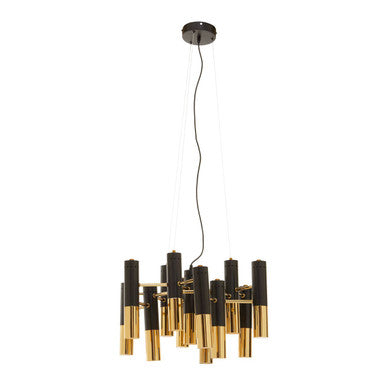 Drone Gold & Black Pendant Light