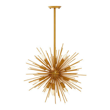 Spike Brass Metal Pendant Light