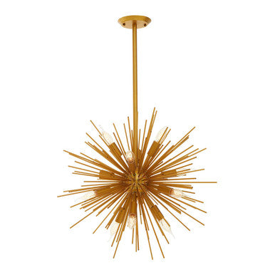 Spike Brass Metal Pendant Light