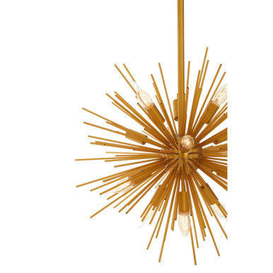 Spike Brass Metal Pendant Light