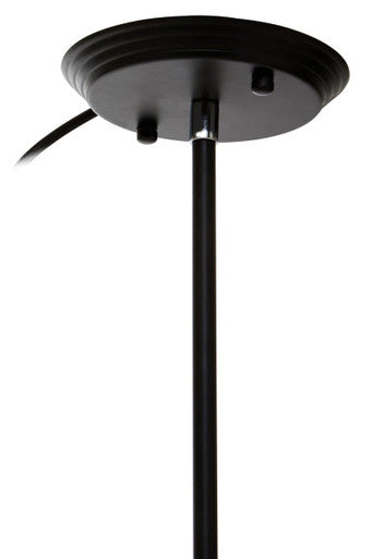 Abira Black & Chrome 16 Arm Pendant Light