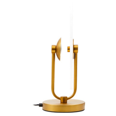 Waldorf White Marble & Gold Table Lamp