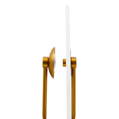 Waldorf White Marble & Gold Table Lamp