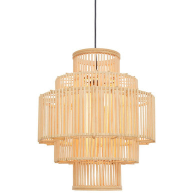 Lapiz Bamboo Natural Pendant Light