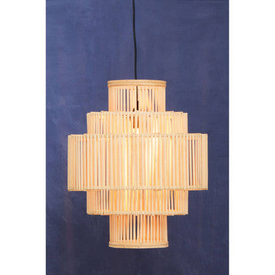 Lapiz Bamboo Natural Pendant Light