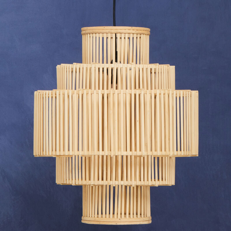 Lapiz Bamboo Natural Pendant Light