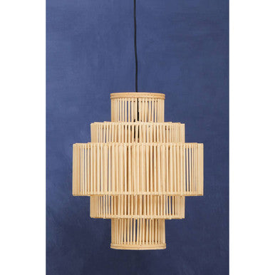Lapiz Bamboo Natural Pendant Light