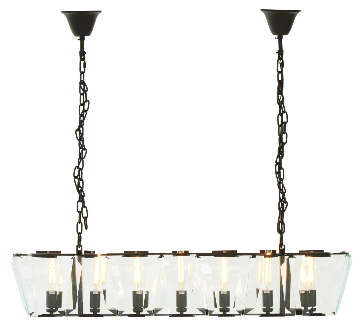 Babylon 7 Light Glass Pendant Light