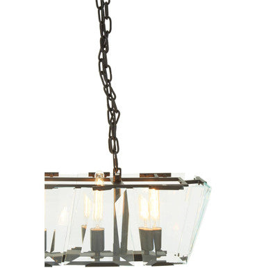 Babylon 7 Light Glass Pendant Light