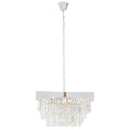 Babylon Six Bulb Chrome Chandelier
