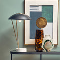 Newton Black Metal Shade Table Lamp