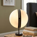 Abira Matt Black Ball Wall Light