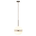 Abira Matt Black Pendant Light
