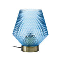 Noble Blue Glass Table Lamp