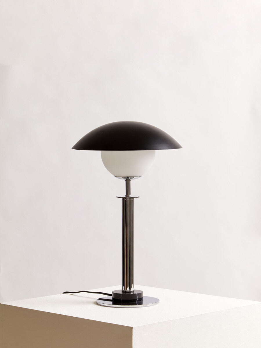 Octavia Silver Metal Table Lamp