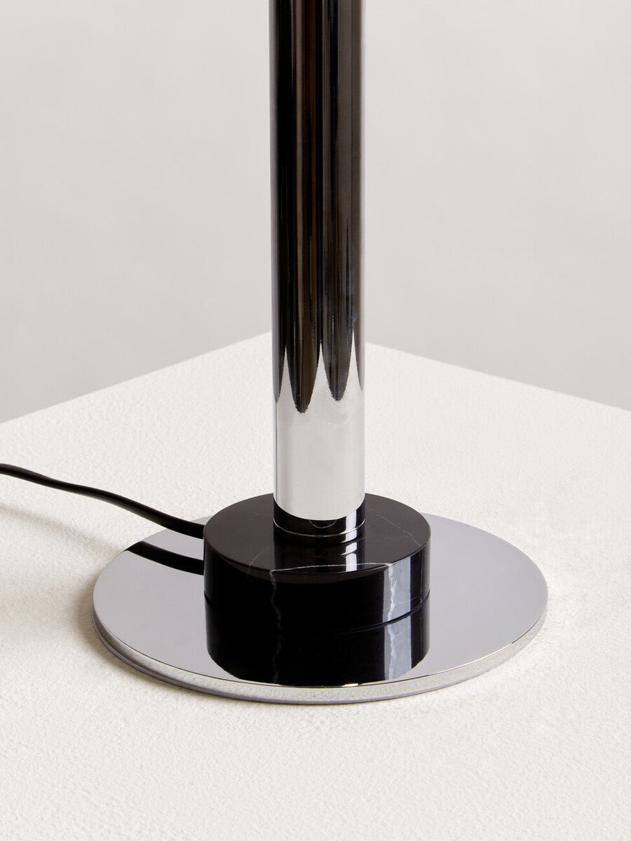 Octavia Silver Metal Table Lamp
