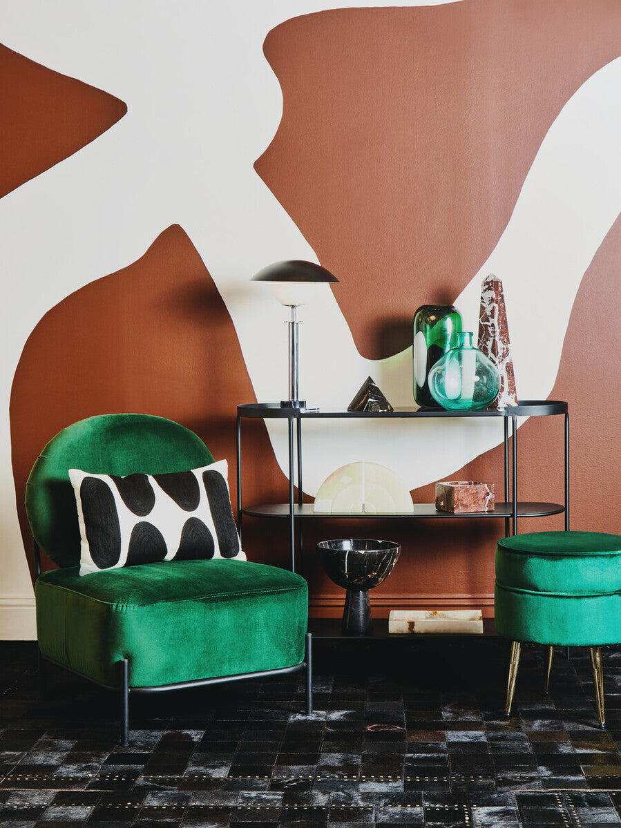 Octavia Silver Metal Table Lamp