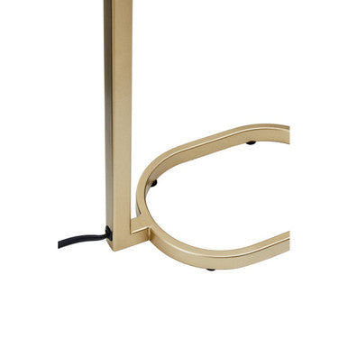 Lara Black Shade With Gold Metal Frame Table Lamp
