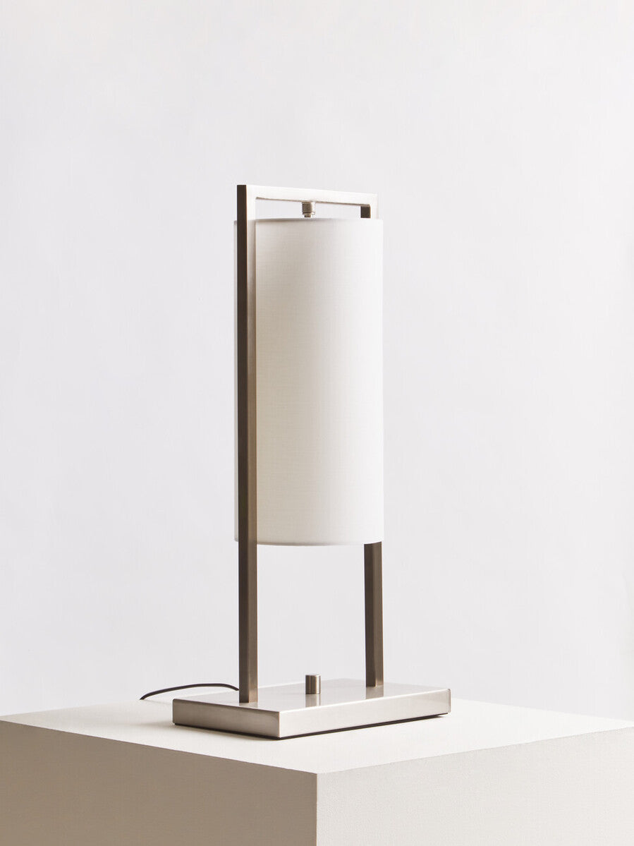 Atkins Nickel Table Lamp