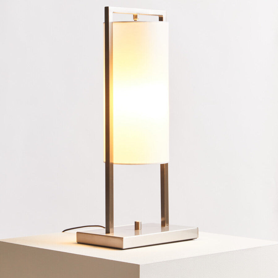 Atkins Nickel Table Lamp