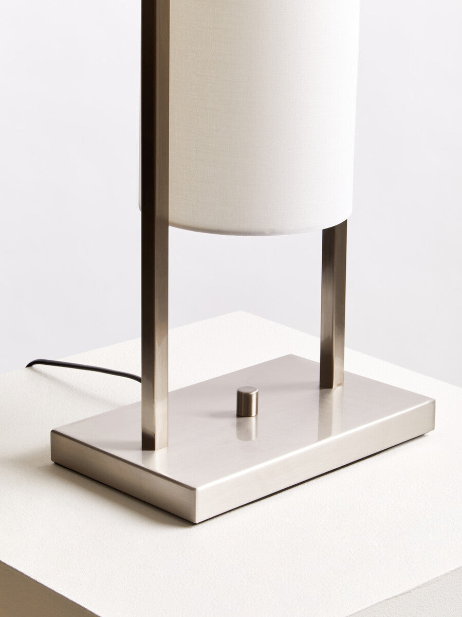 Atkins Nickel Table Lamp