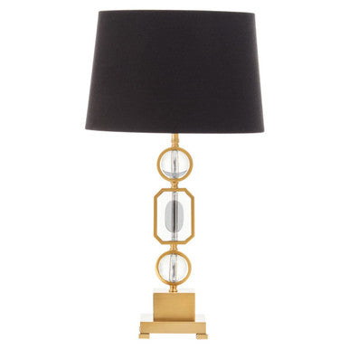 Zana Gold & Crystal Table Lamp