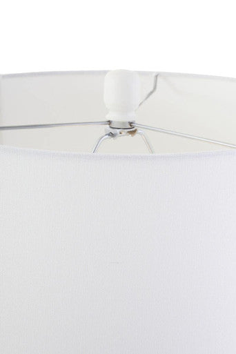 Eben Black & White Marble Table Lamp
