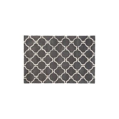Bosie Kensington Grey & White Rug