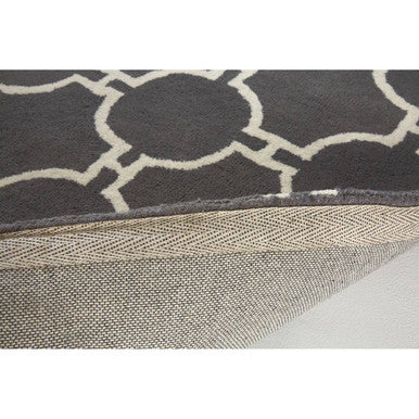 Bosie Kensington Grey & White Rug