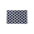 Bosie Kensington Townhouse Navy Blue & White Rug