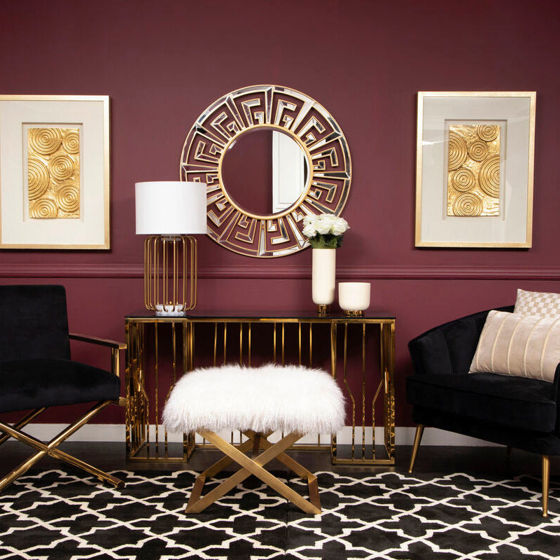 Bosie Hampstead Black & White Rug
