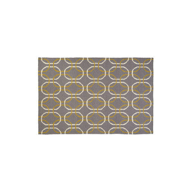 Bosie Oslo Grey White & Green Rug