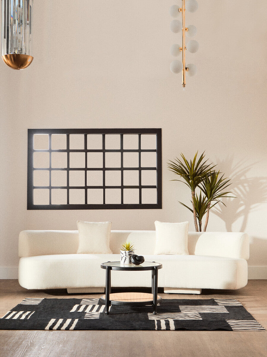Bosie Black & White Rug
