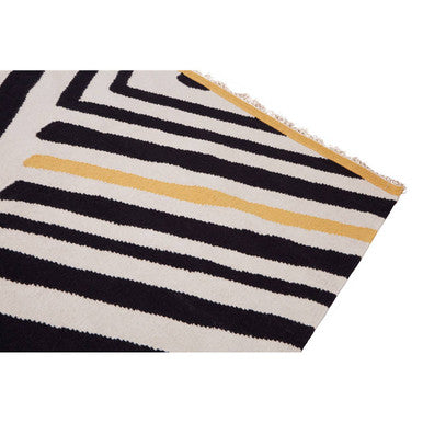 Bosie Villon Black & White Rug