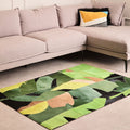 Bosie Safira Small Botanical Hair On Leather Rug