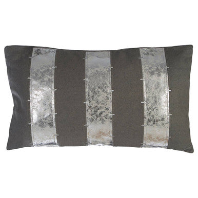Bosie Kensington Townhouse Grey & Silver Cushion
