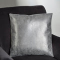 Bosie Kensington Townhouse Silver Snake Cushion