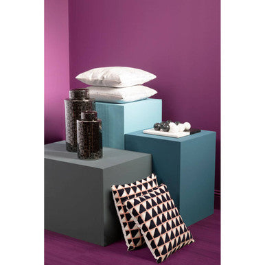 Bosie Kensington Townhouse Silver Snake Cushion