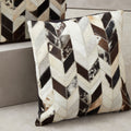 Bosie Safira Black & White Patchwork Cushion Cover