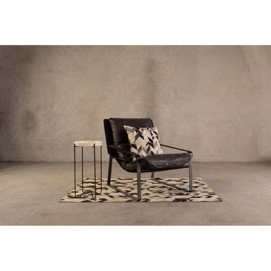 Bosie Safira Black & White Patchwork Cushion Cover