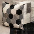 Bosie Safira Black & White & Grey Cushion Cover