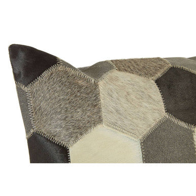 Bosie Safira Black & White & Grey Cushion Cover