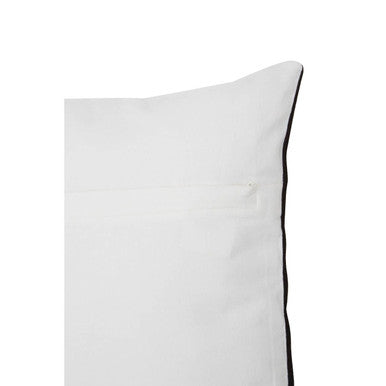 Bosie Ozella Black & White Semi Circular Design Cushion