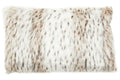 Bosie Lamina Animal Print Rectangular Fur Cushion