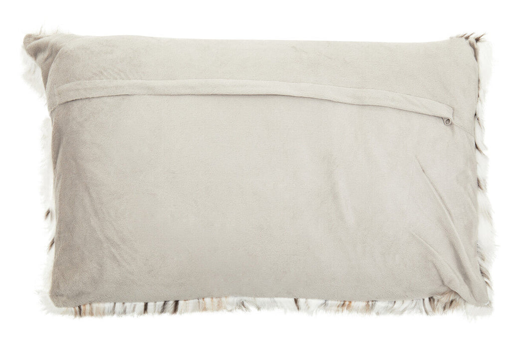 Bosie Lamina Animal Print Rectangular Fur Cushion